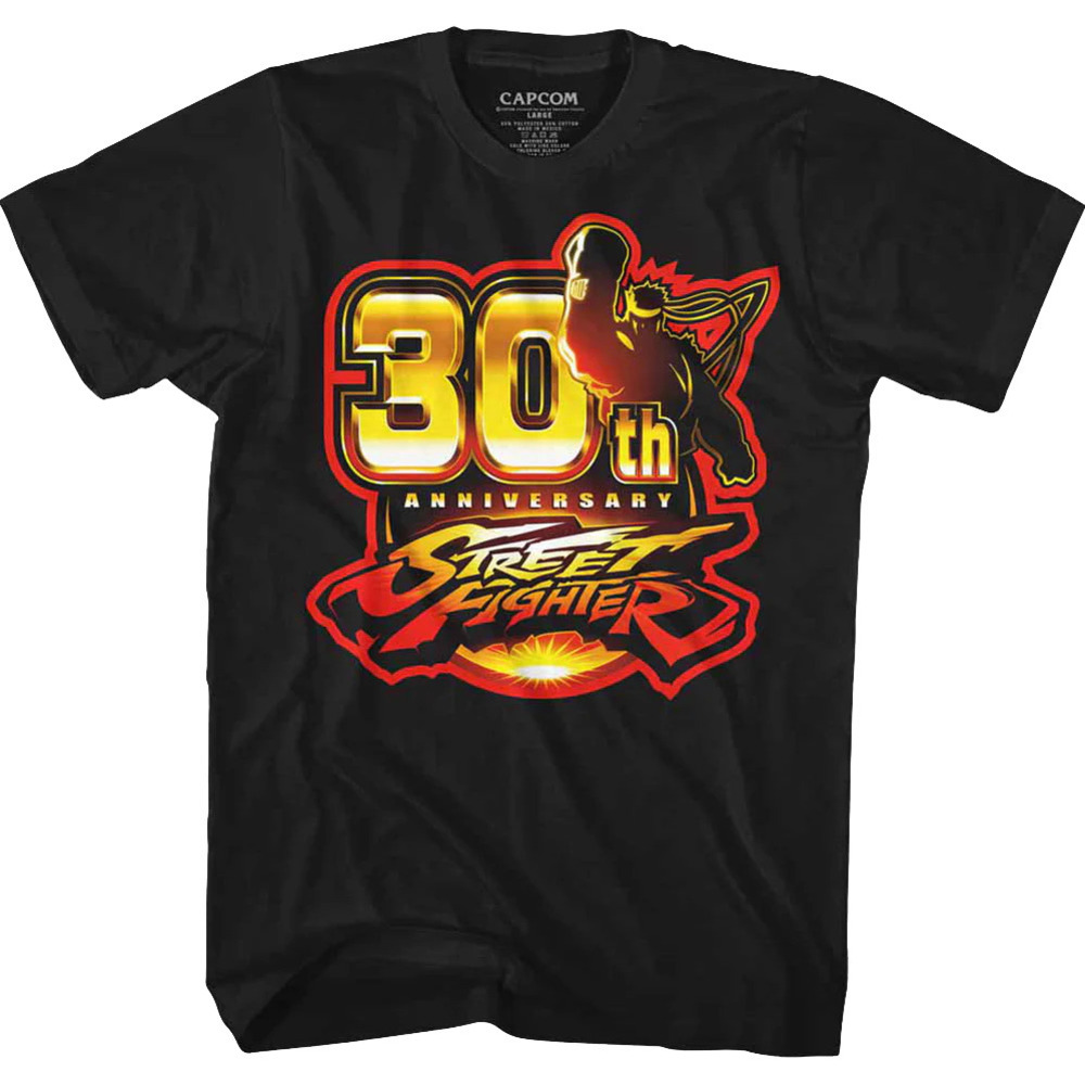 30Th Anniversary Street Fighter Tshirt